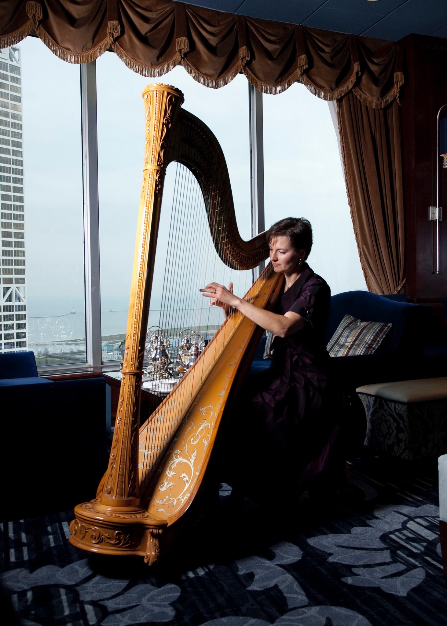 Harpist, Mary | ACA Entertainment : ACA Entertainment